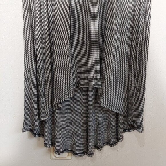 Philosophy High-Low Comfy T-Shirt Dress Striped Stretch Knit Great Cond - Med - Picture 4 of 8